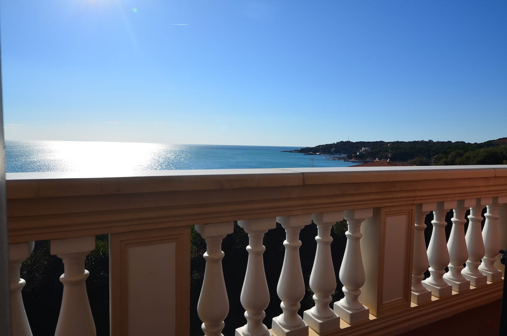 Sunny sea view from Villa Casa Marina