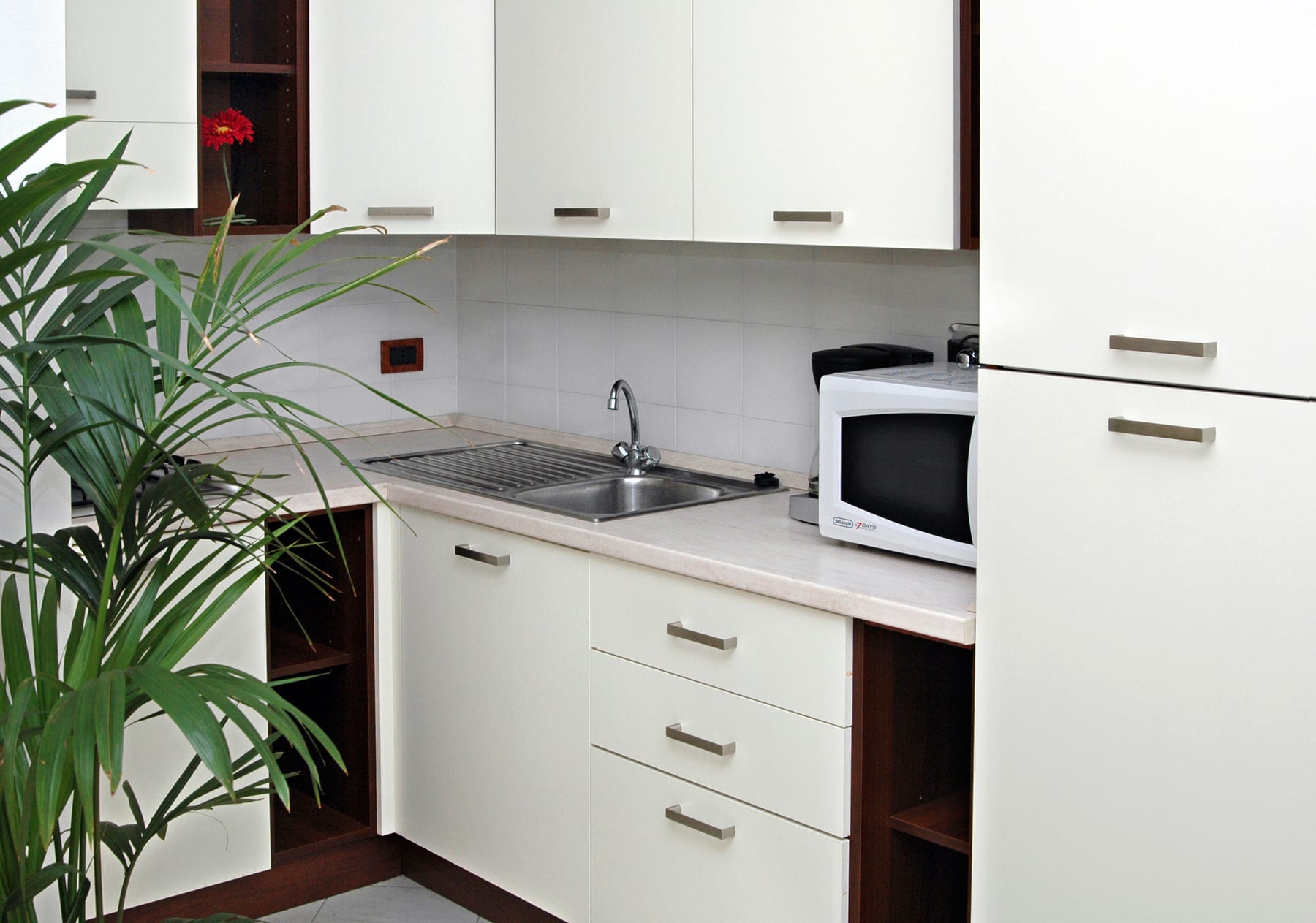 Kitchenette in a Villa Casa Marina apartment