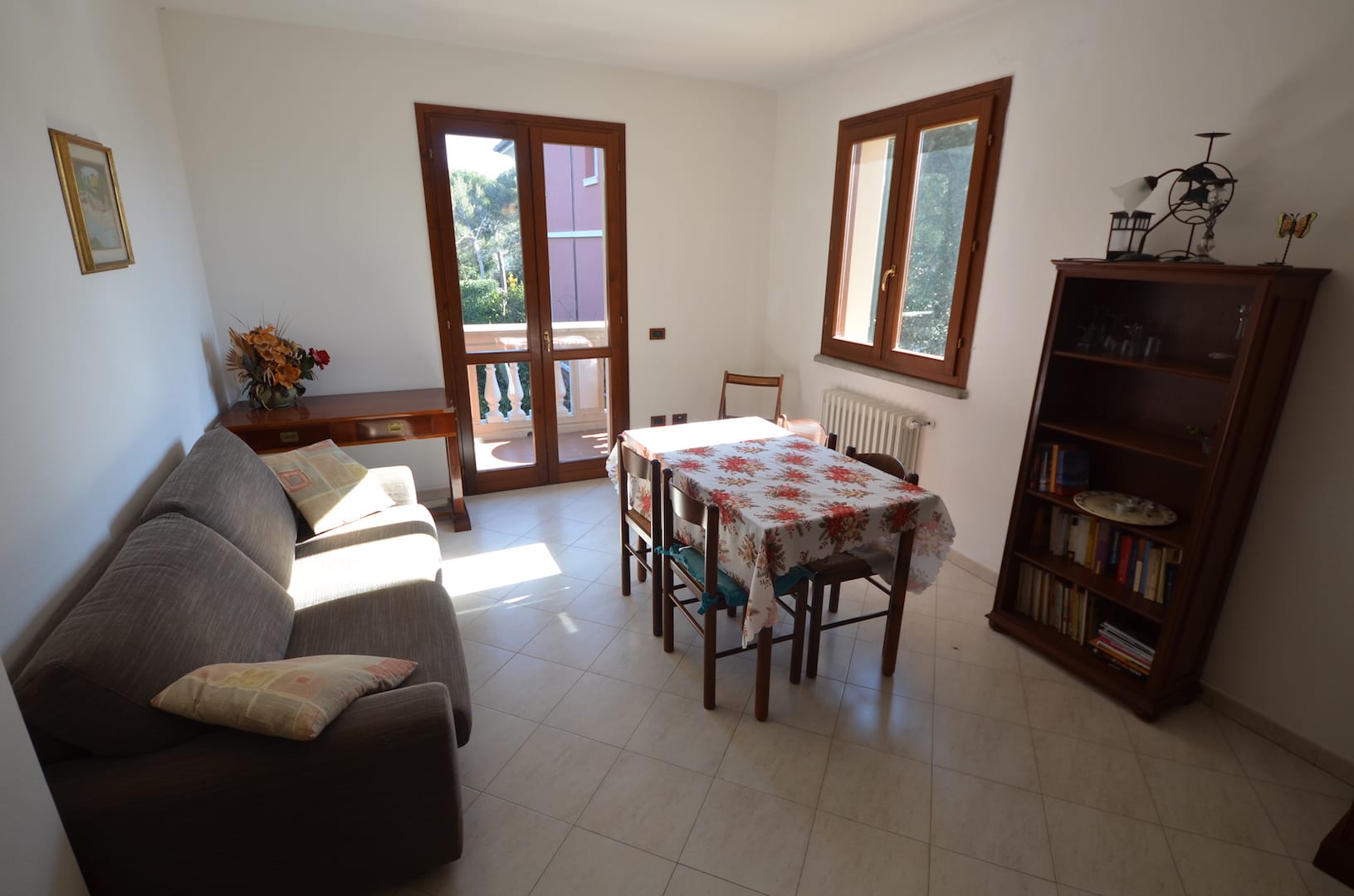 Bright living room at Villa Casa Marina