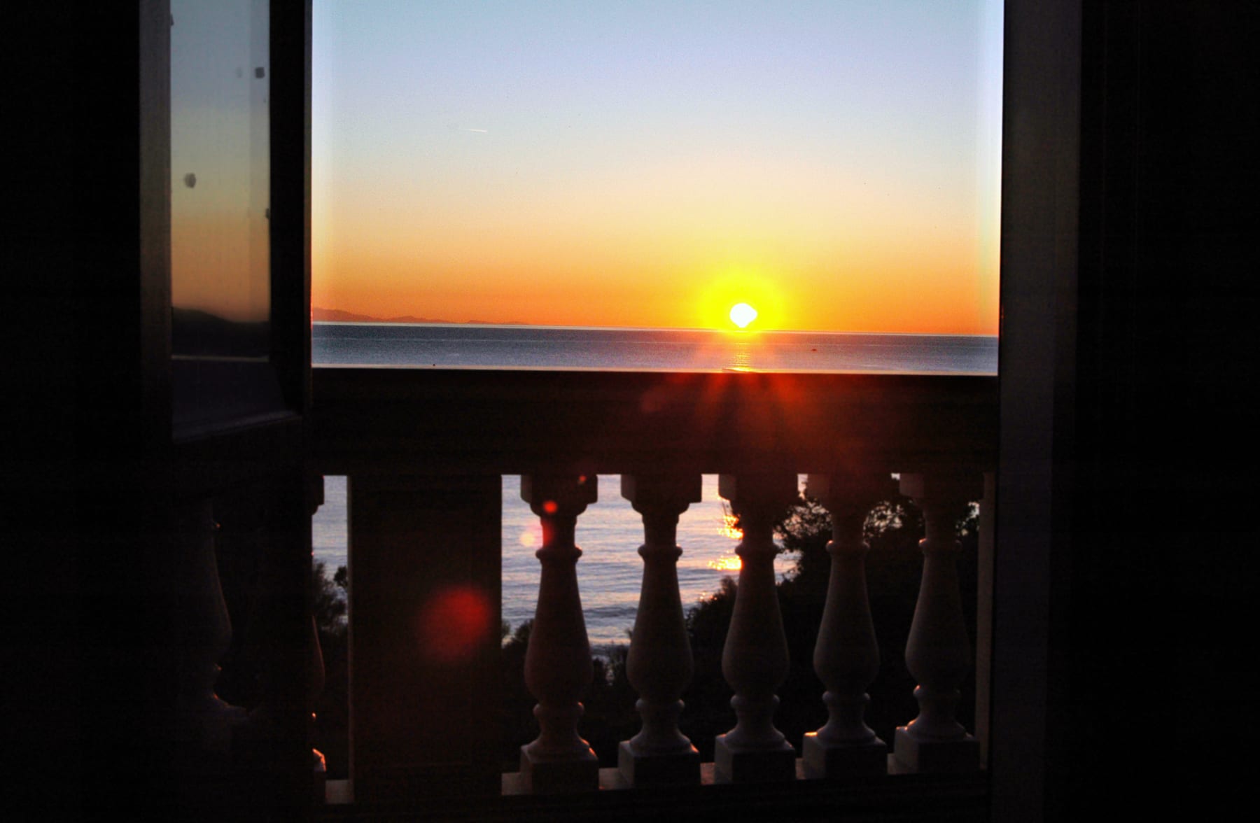 Sunset from Villa Casa Marina